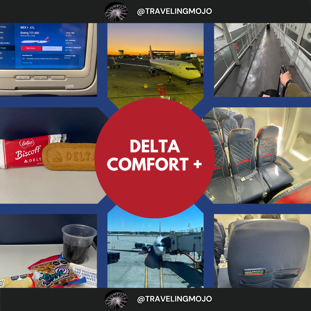 An Extensive Review of Delta’s 737 – Premium Plus | Mexico City to Atlanta on board the Boeing 737, with TravelingMojo